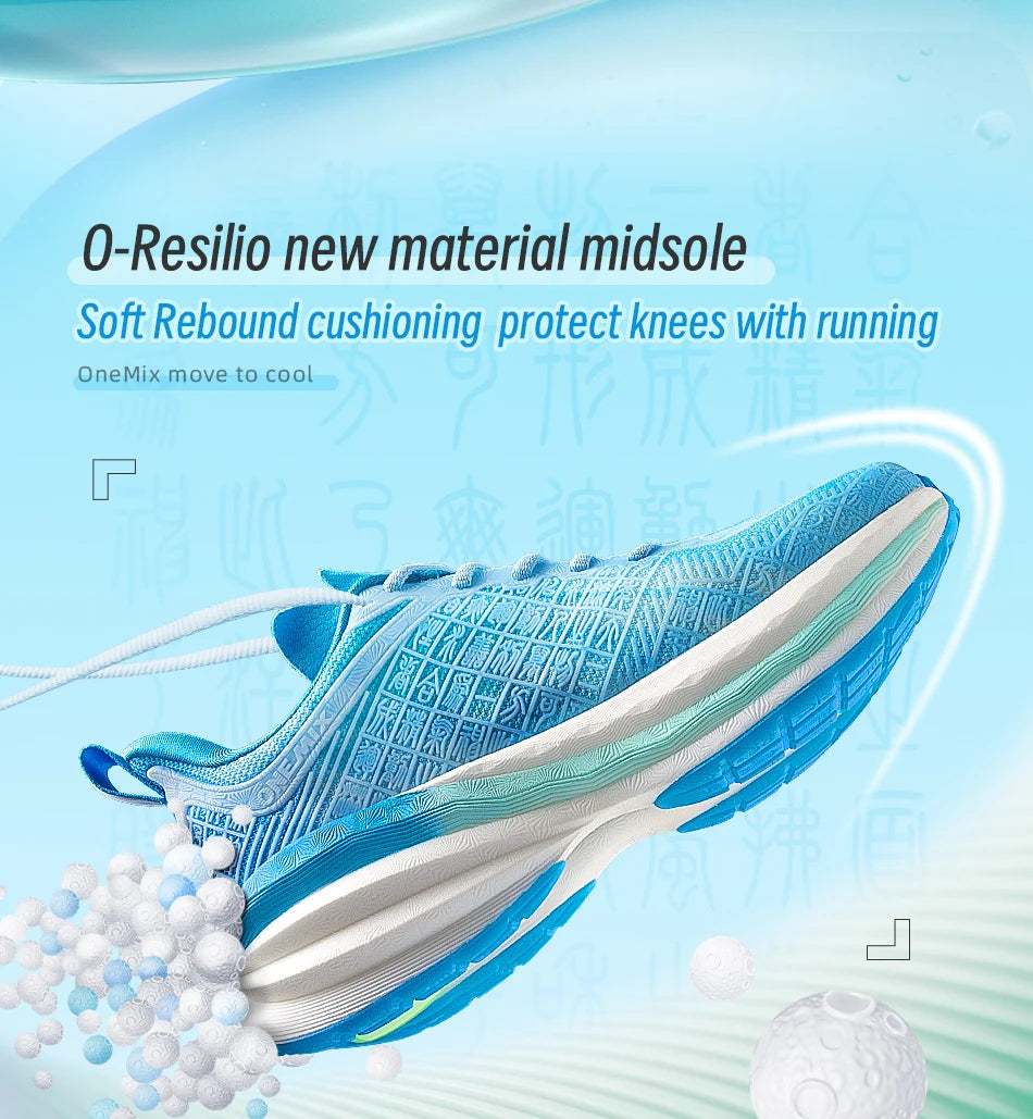 ONEMIX 2025 Chinese Sports Shoes New Shock-absorbent Men Running Shoes Non-slip Breathable Lightweight Outdoor Women Sneaker