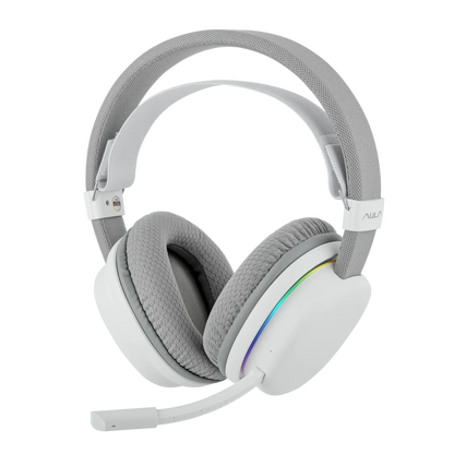 AULA G7 casque de jeu sans fil filaire/BT/2.4GHz avec Microphone antibruit détachable éclairage rvb pour PS4/PS5/PC/Switch