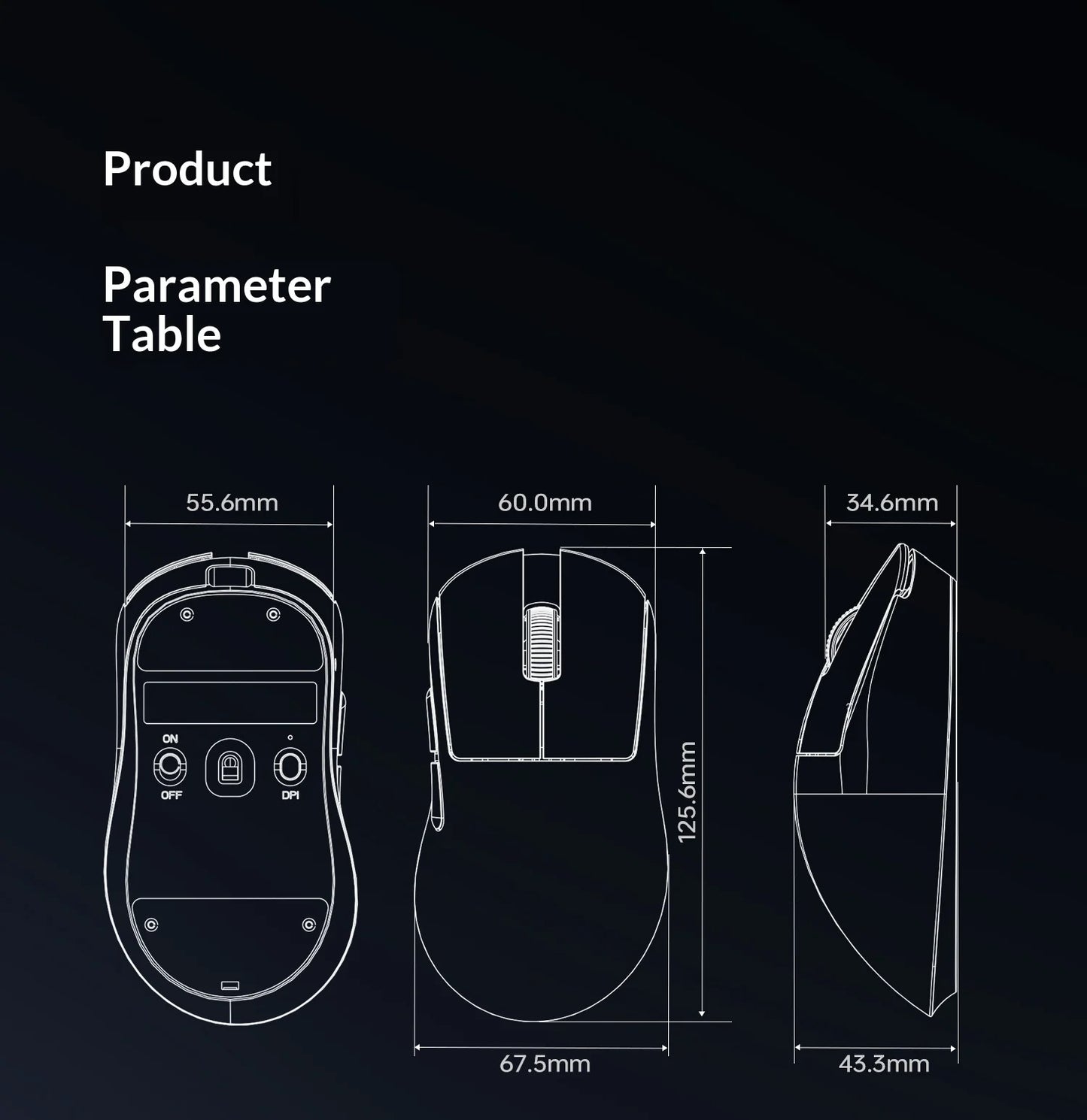 ATK Dragonfly Y9 Wireless Gaming Mouse PAW3950, 8KHz Ultra-Light Gaming Mouse with Nordic 54L15, High-Performance Wireless Mouse for FPS, Office & PC