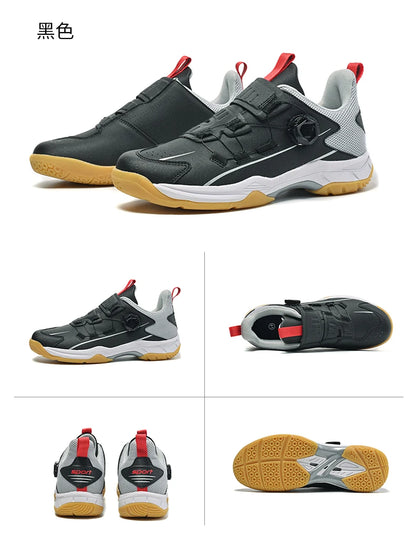 Professional Volleyball Shoes for Men and Women, Fitness Badminton Shoes, Youth Table Tennis Training and Competition Sports Shoes