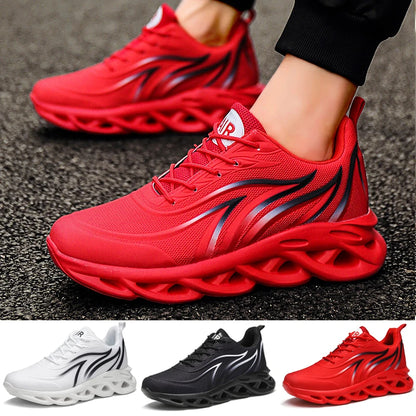 Social Shoe Male Mesh Breathable Comfortable Running Walking Shoes Outdoor Men's Sports Shoes Zapatos Hombre 2025 Best-Selling