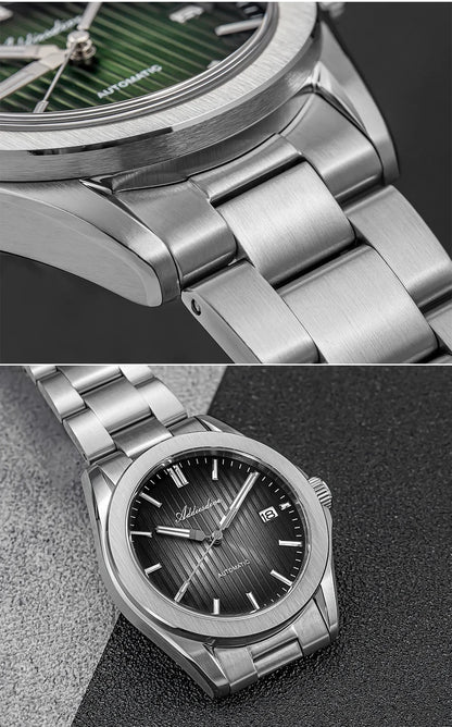 ADDIESDIVE Luxury Men's Automatic Watch Sapphire Glass Japan 8215 Mechanical Watch BGW9 Super Luminous Men Analog Watches AD2533