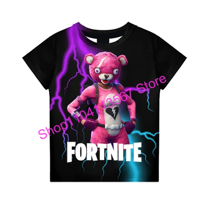 Sudadera con capucha de Fortnite con llama impresa en 3D, estilo Battle Royale de dibujos animados, para hombre y mujer, camiseta con capucha de héroe de videojuego para adolescentes