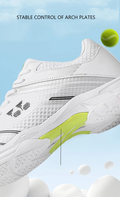 Professionelle Badminton-Schuhe, Sneaker, atmungsaktive, rutschfeste Tennis- und Sportschuhe für Herren und Damen, Trainingssneaker