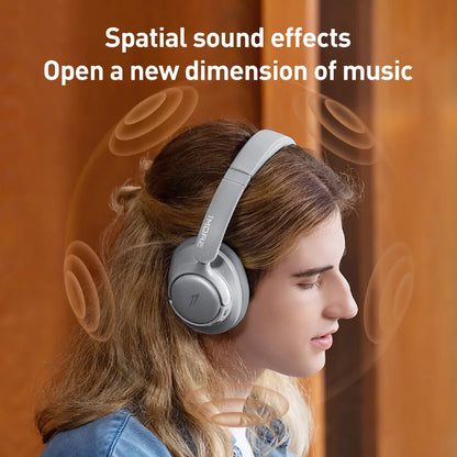 Cuffie wireless Bluetooth con cancellazione del rumore 1MORE SonoFlow S 42dB ANC Audio Hi-Res 90H di autonomia headset over-ear
