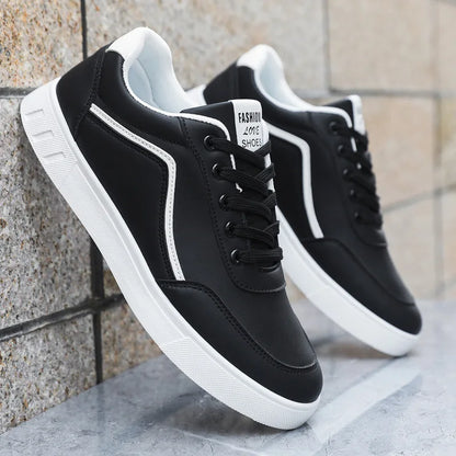 Scarpe casual da skateboard da uomo, scarpe bianche per il tempo libero all’aperto, sneakers traspiranti da camminata, scarpe basse, scarpe da uomo 39-48