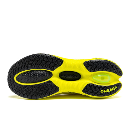 Zapatillas deportivas ONEMIX New Cushioning para hombre, aptas para corredores pesados, con cordones, antideslizantes, para mujer, uso exterior y atletismo masculino