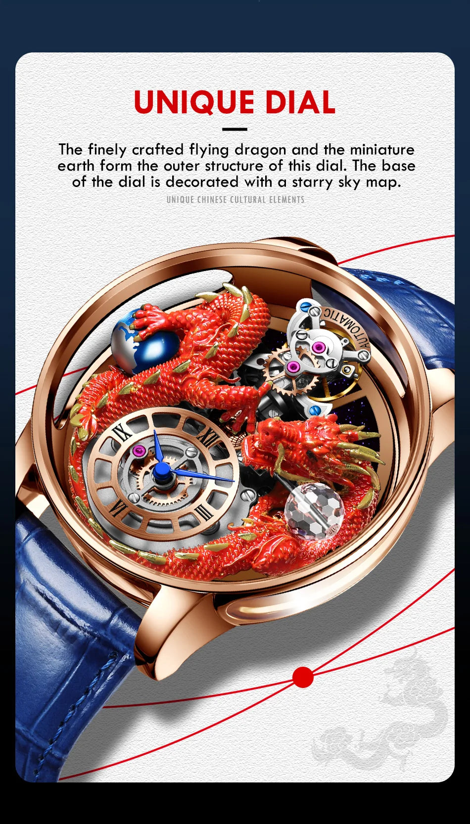 Orologio da uomo PINDU Design 2025 nuovo, Diamond Tourbillon, brand di lusso Astronomia, al quarzo, vetro zaffiro, impermeabile