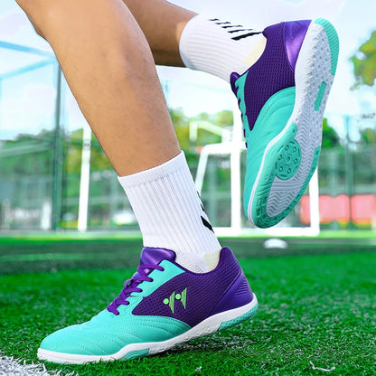 High-Quality New Men's Football Boots Grass High-Top Futsal Sneakers Soccer Shoes Non-Slip Match Indoor Hot-Selling Outdoor Sports