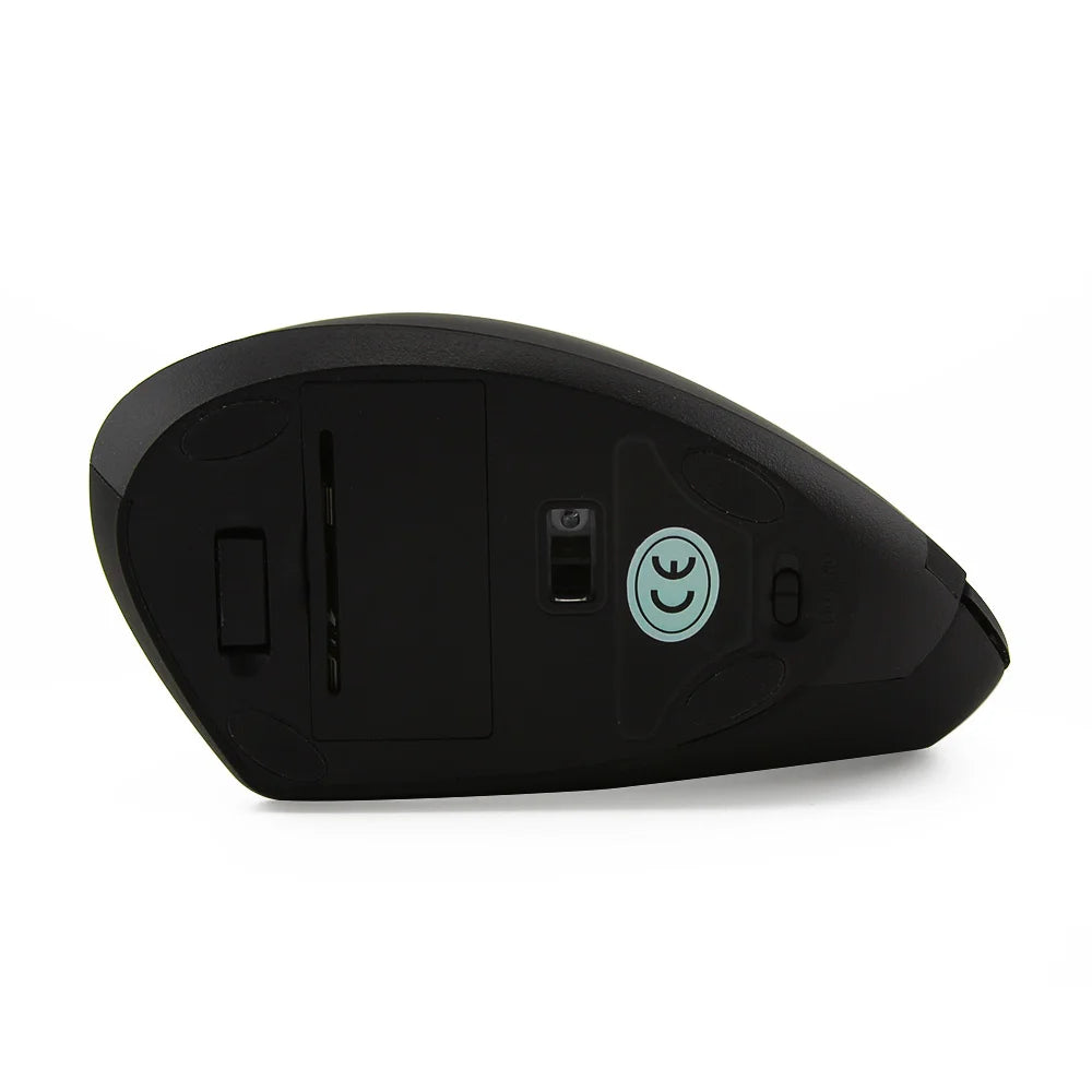 Nuevo ratón vertical inalámbrico 2.4GHz con DPI ajustable, óptico, ergonómico para la muñeca, con retroiluminación gaming, para portátil, tablet, Mac e iPad
