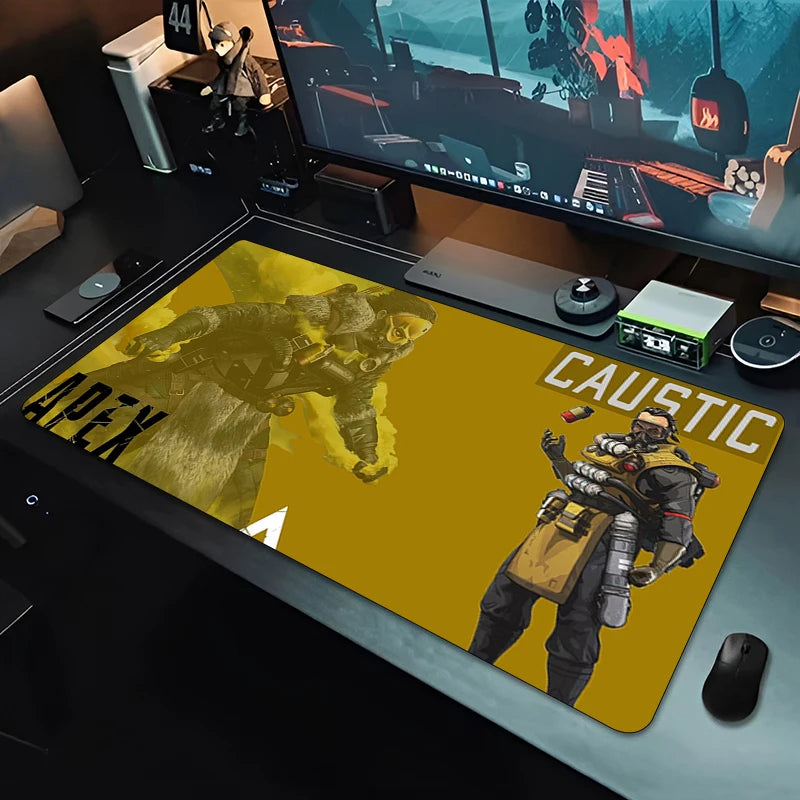 Apex Legends Caustic Mousepad MousePad Large Gaming Accessories Mouse Pad Gamer Desk Mat Office Keyboard Xxl Anime Carpet Speed