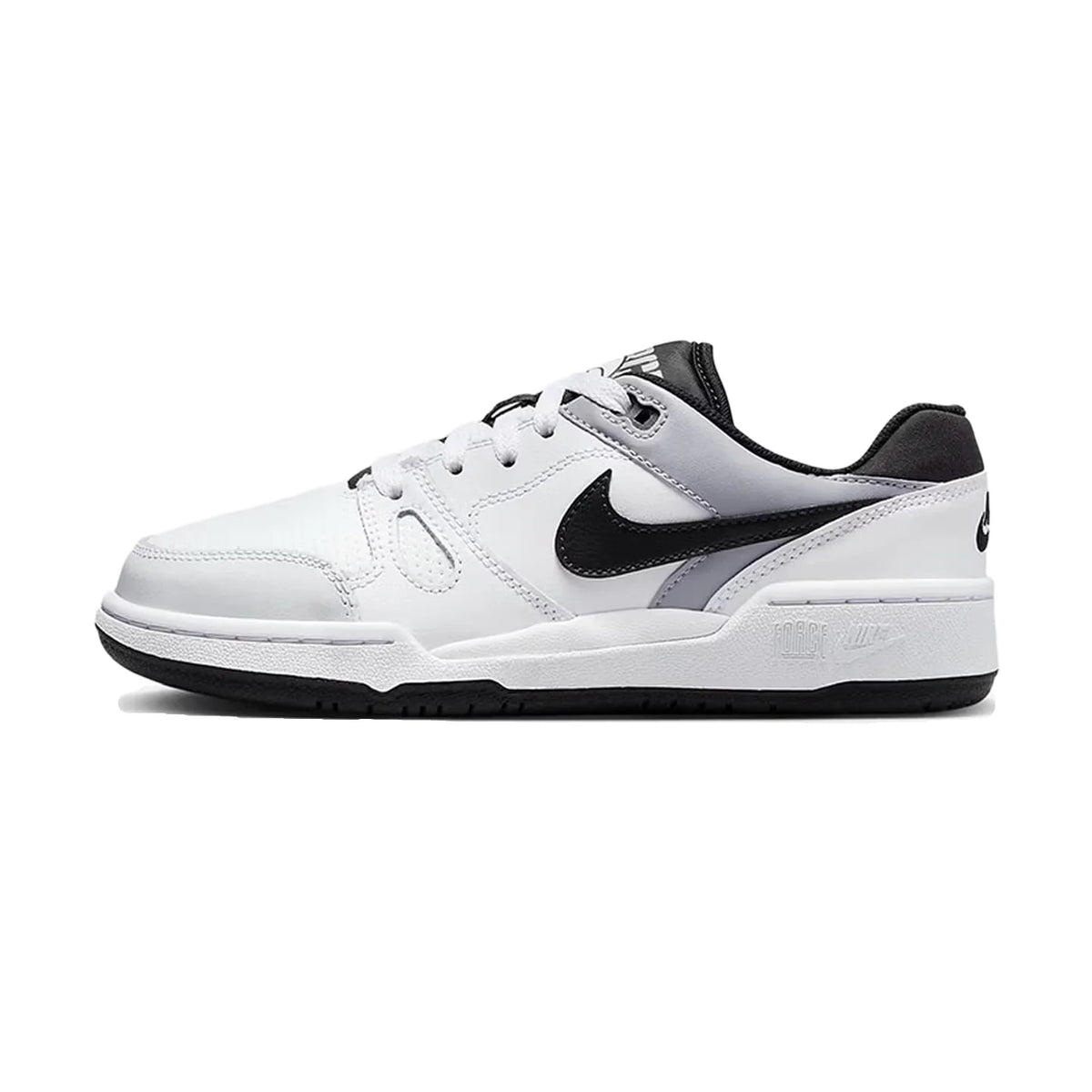 Nike Ful Force Low-Top skatesko til mænd, sort/hvid/blå, HJ7262-100