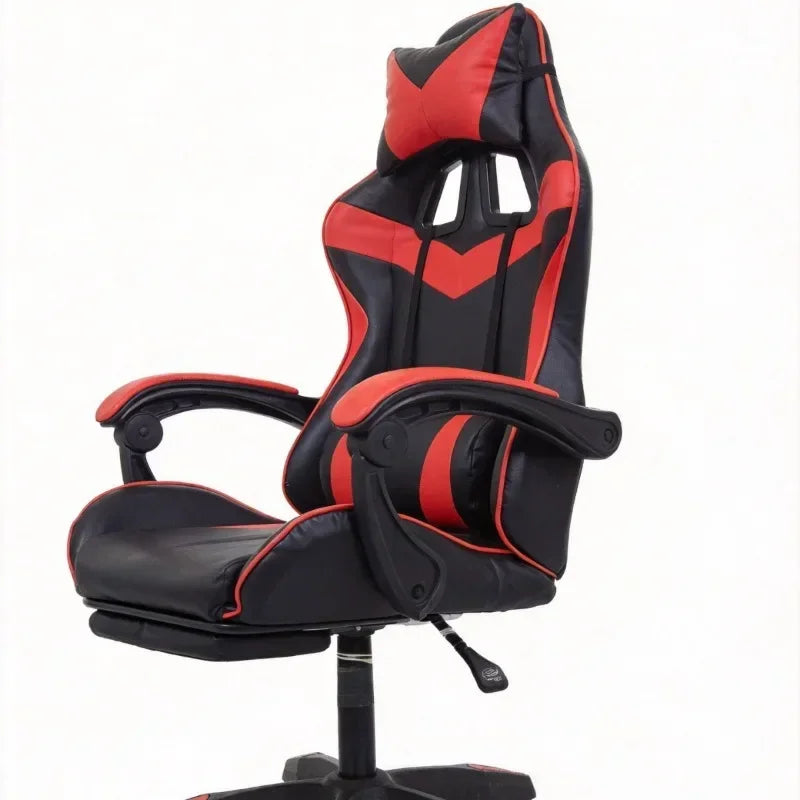 Chaise de bureau inclinable confortable pour longues heures, idéale pour le jeu et le travail, chaise de jeu ergonomique pour les sessions de streaming