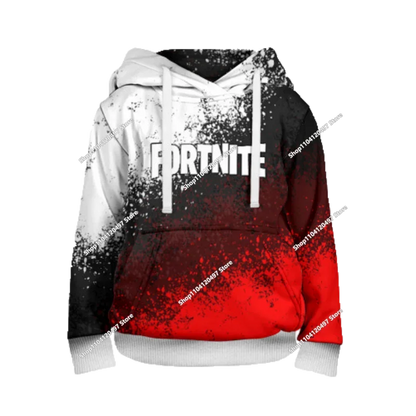 Sudadera con capucha unisex Fortnite 2025 nueva con estampado 3D, abrigo casual, accesorio gaming, cosplay, ropa infantil y regalos