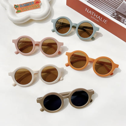 Lunettes de soleil classiques pour enfants, protection solaire, pour garçons et filles, plusieurs couleurs, protègent les yeux, lunettes de soleil UV400 pour bébés et enfants