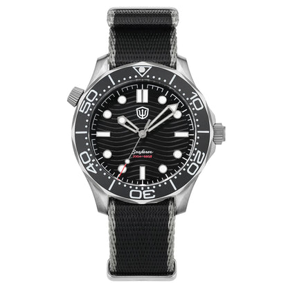 Watchdives 42mm Titanium Dive Watch NTTD VH31 Sweep Second Quartz Movement 200m Waterproof Super Luminous Men Watches