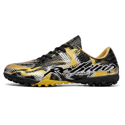 Nouvelles chaussures de football pour hommes, crampons FG, pointes longues TF, crampons pour terrain synthétique, chaussures de football Yonug, antidérapantes, unisexes, pour entraînement et match sur gazon extérieur