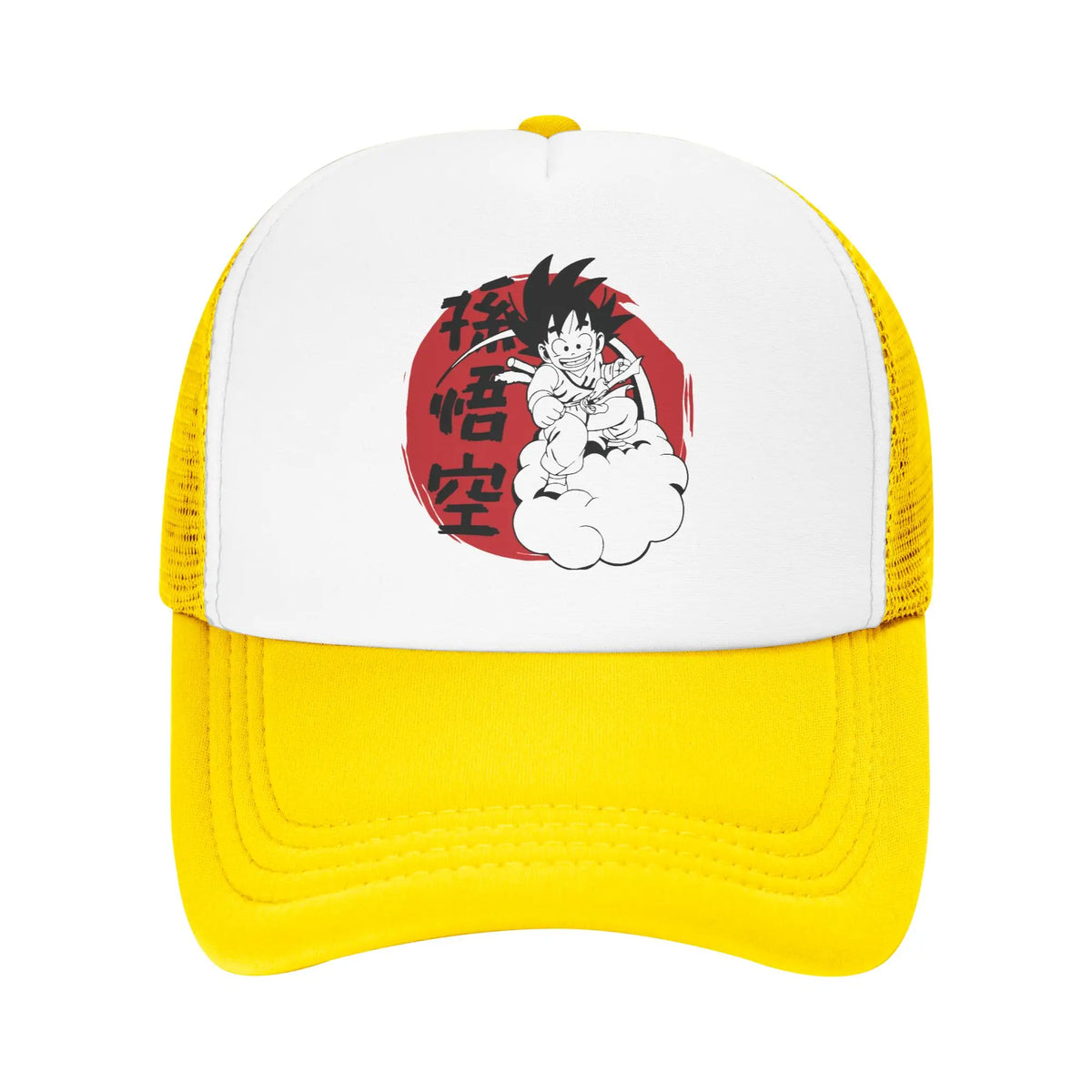 Son gohan D-Dragon Ball Z Trucker Hat Unisex Outdoor Hats Trucker Worker Cap Trucker Cap Snapback Caps Mesh Baseball Caps