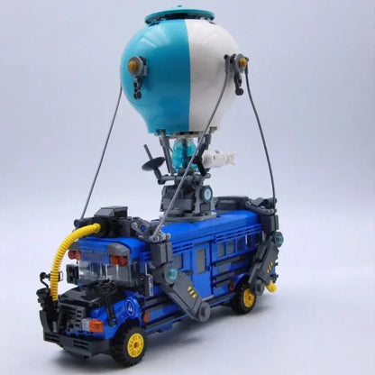 New 954pcs Popular Games Battle Bus Car Model 77073 Building Blocks Puzzle Model Bricks Toys For Birthday Christmas Gifts