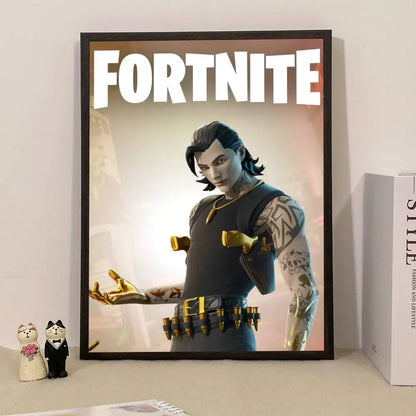 Poster a sorpresa Game F-Fortnite per la casa, quadro decorativo da parete per studio e soggiorno