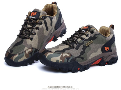 Casual Shoes Men Summer Outdoor Sneakers Women’s Footwear Trainer Waterproof Camouflage Army Shoe Male Military Shoes Tennis Jeans