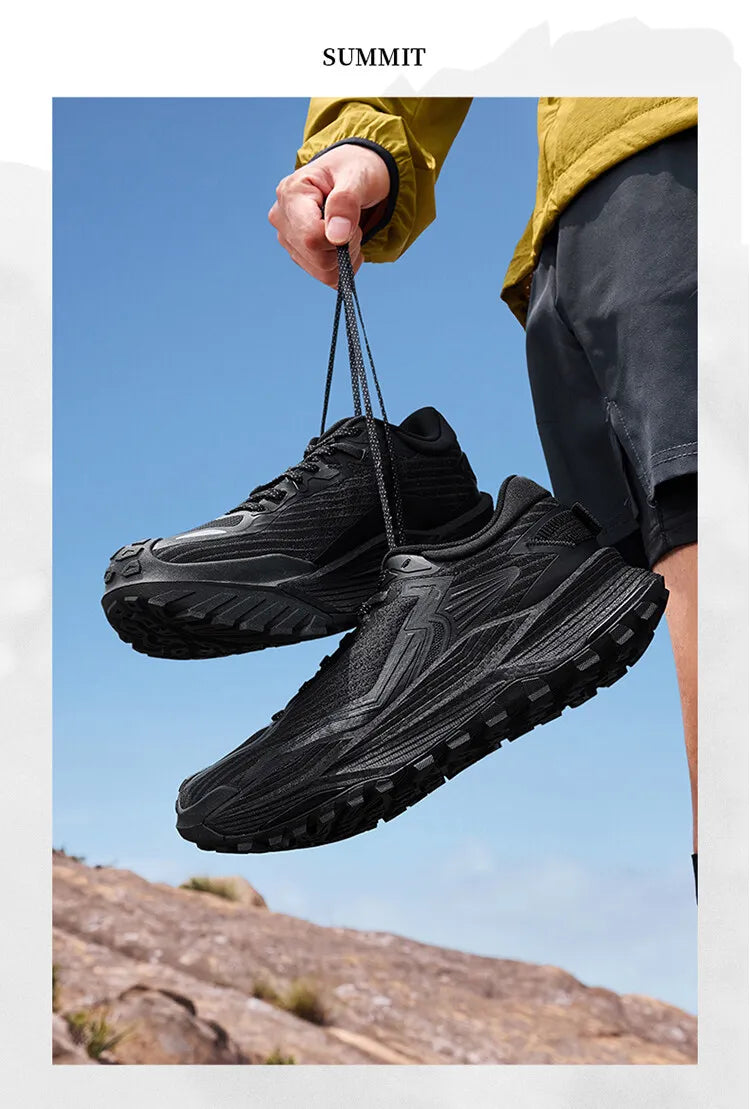 361 Degrees WUXIA 2 Running Shoes Light Breathable Cushioning Non-Slip Soft Outdoor Hiking Versatile Sneakers Male 672542201