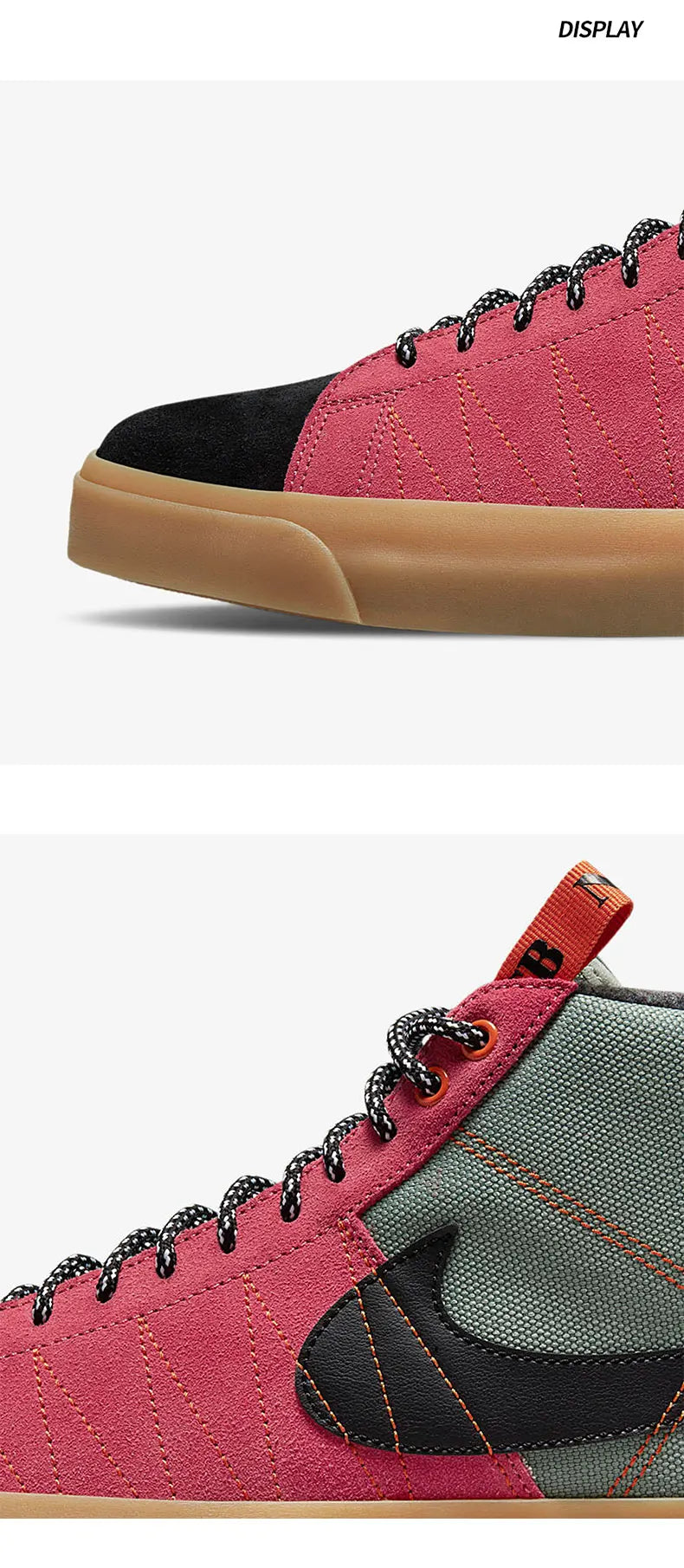 Zapatillas de skate unisex de caña alta Nike SB Blazer Zoom DC8903-301