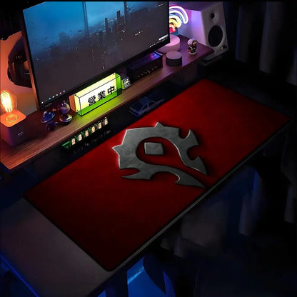 World of Warcraft Lich King Mouse Pad PC HD Anime Gaming Accessories Keyboard Mousepad Laptop XXL Game Cabinet Desk Mer Mousepad