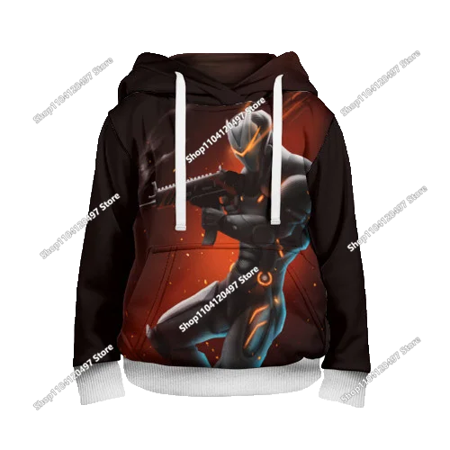 2025 New Fortnite Hoodies 3D Print Men's Hoodie Harajuku Long Sleeve Oversized Sweatshirt Man Hoodies Unisex Cosplay Clothing