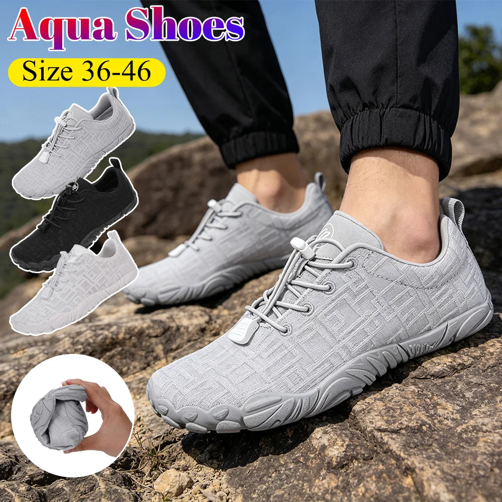 Scarpe acquatiche unisex ad asciugatura rapida, leggere, barefoot, scarpe da spiaggia casual per guado e sport acquatici