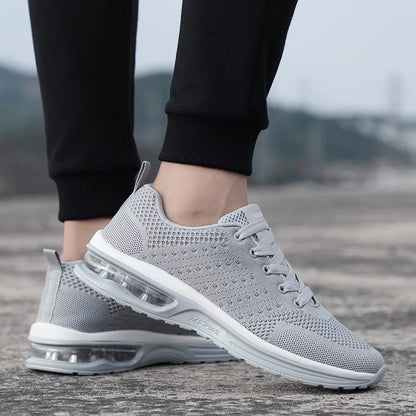 Red Cheap Running Shoes for Men Women Breathable Weave Air Cushion Sneakers Big Size 35-46 Men Lightweight Sports Shoes Trainers