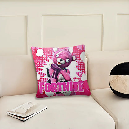 Fronha / Capa de Almofada Game F-Fortnite — Decoração para Quarto, Casa, Sofá, Sala, Escritório e Carro — Simplicidade Nórdica