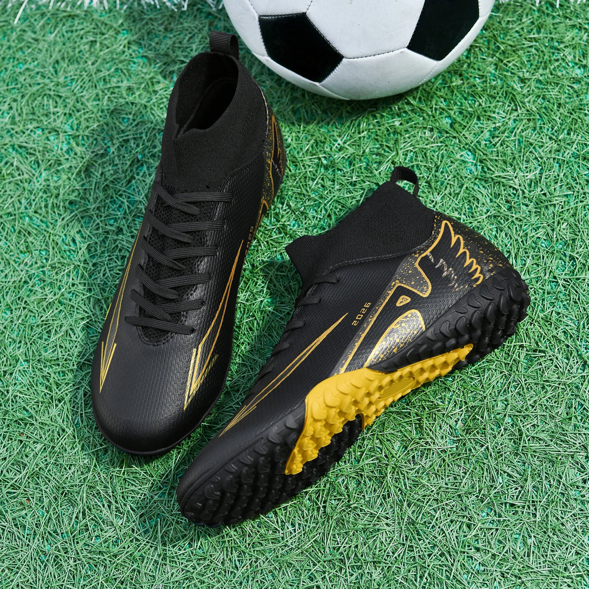 Professional Football Boots Man Soccer Shoes Adult's Society Football Cleat Ultralight Training Soccer Outdoor Sports Sneakers