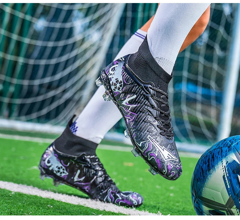 Nuove scarpe da calcio professionali da uomo antiscivolo, unisex, traspiranti, per futsal e sport, nuovi tacchetti ultraleggeri per dropshipping