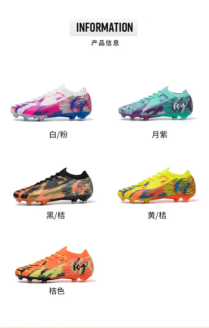 Scarpe da calcio professionali da uomo, resistenti e confortevoli, per allenamento, ultraleggere, di alta qualità, per partita
