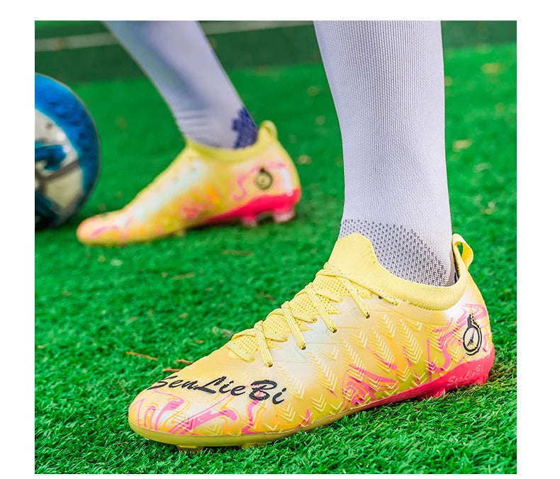 Professional Soccer Sneakers for Men and Women High Quality Fashion Men's Football Cleats Large Size 46 Futsal Shoes Men's Trainers