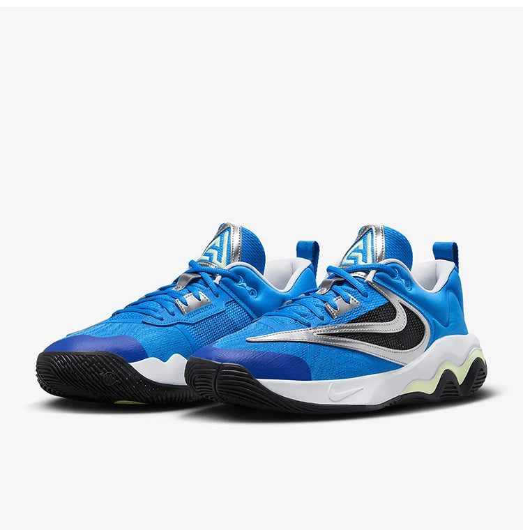 Nike Official Authentic Giannis Antetokounmpo 3rd Generation Men's Wear-resistant Basketball Shoes DZ7534-400