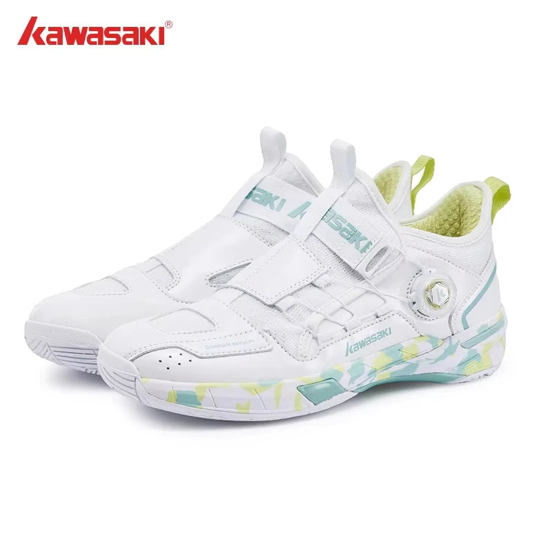 Kawasaki King Series 2.0 Professional Badminton Shoes For Men Women Anti-Twist Sports Original Men's Tennis Shoes Sneakers A3311