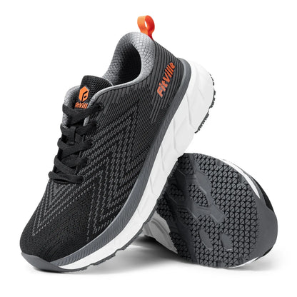 FitVille Men'S Shoes Wide Toe Box Cushioned Extra Wide Width Non Slip Running Shoe Comfortable Lightweight Sneakers For Fat Feet