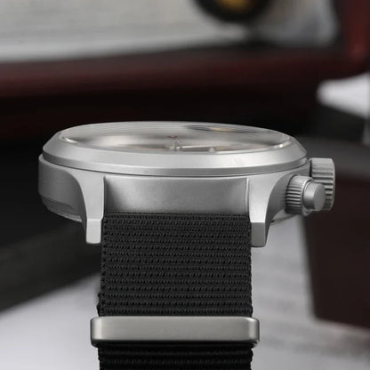 Orologio cronografo al quarzo Militado VK61 VK67, 39mm, cassa in acciaio inox 316L, 3 quadranti, impermeabile 100M, orologio militare multifunzione