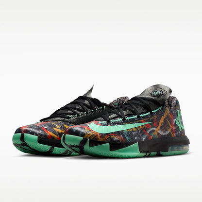 Nike Authentic Zoom KD 6 Scarpe da basket da uomo trendy rétro da rimbalzo FQ8356-900