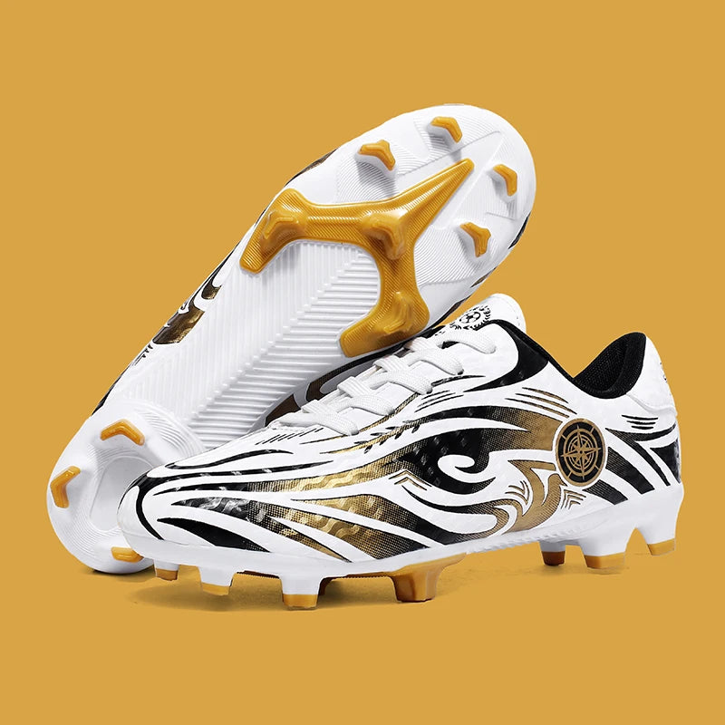 Scarpe da calcio da uomo, comode e traspiranti, per ragazzi, leggere e antiscivolo, scarpe da allenamento per erba, turf e sport all’aperto