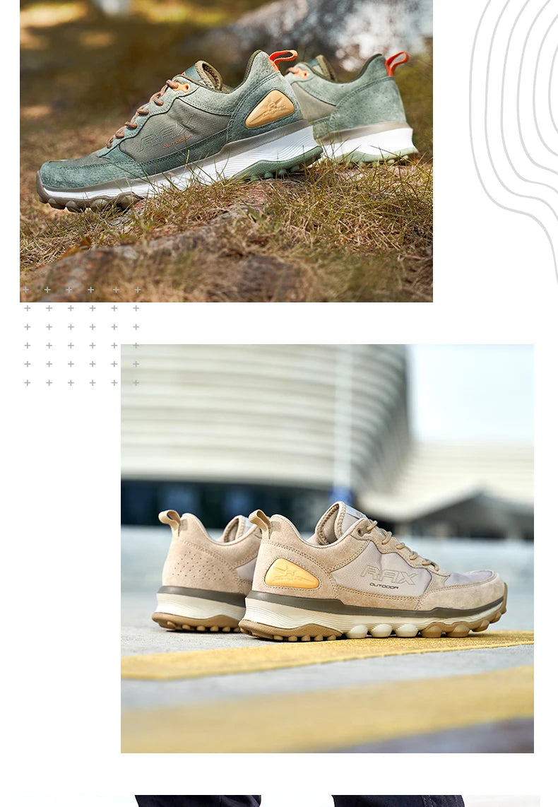 Scarpe da trekking Rax da uomo per outdoor e montagna, antiscivolo, da arrampicata, traspiranti e leggere, scarponcini da trekking sportivi 2023, scarpe casual