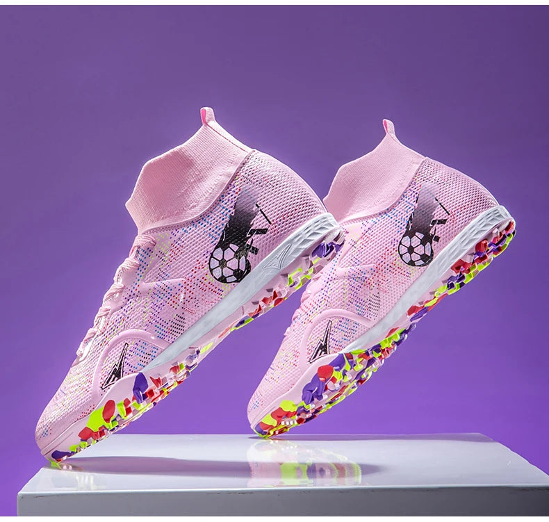 Professional Football Boots Men Soccer Shoes Society Football Cleats Ultralight Training Soccer Sneakers Men Outdoor Sports Shoe