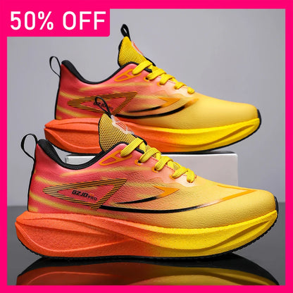 Unisex Sports Shoes Soft Flat Bottomed Shock-absorbing Light Outdoor Fitness Shoes Summer Versatile Daily Training Sports Shoes