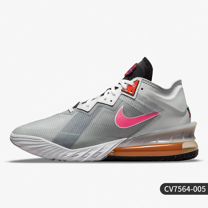Nike auténticas LEBRON XVIII James 18.ª generación, zapatillas de baloncesto con amortiguación de aire para hombre y mujer CV7564-005