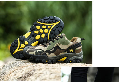 Casual Shoes Men Summer Outdoor Sneakers Women’s Footwear Trainer Waterproof Camouflage Army Shoe Male Military Shoes Tennis Jeans