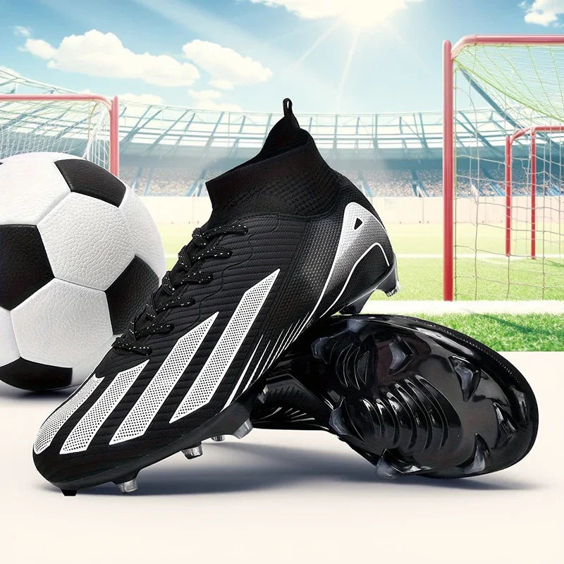 New Men Football Boots Cleats Boys Ultralight Sport Soccer Shoes Adult Professional Non-Slip Comfortable Training Match Grass
