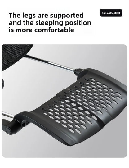 Silla ergonómica minimalista portátil con reposabrazos 10D, silla para ordenador, silla de oficina, silla de estudio, silla gaming, resistente a la gravedad y duradera